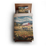 Vermont Spring Farmlife twin-xl - microfiber - Natural Backing