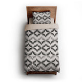 Jasper Greyscale twin-xl - microfiber - Natural Backing