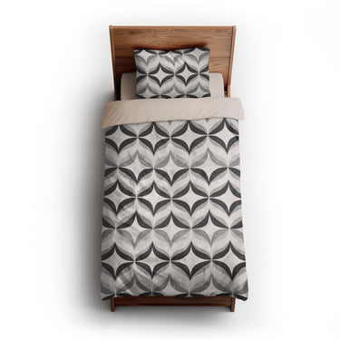 Jasper Greyscale twin-xl - microfiber - Natural Backing