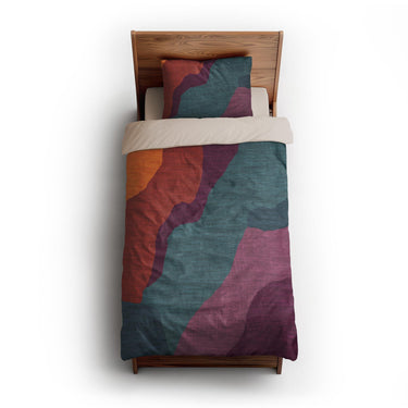 Soraya Multicolor Midtone twin-xl - microfiber - Natural Backing