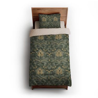 Agnes Deep Olive twin-xl - microfiber - Natural Backing