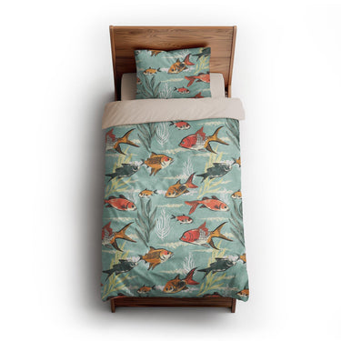 Fish Tank twin-xl - microfiber - Natural Backing