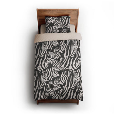 Dazzle of Zebras twin-xl - microfiber - Natural Backing
