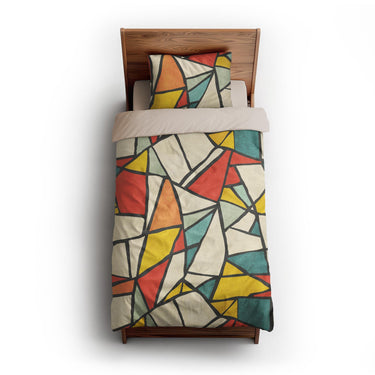 Arthur Multicolor twin-xl - microfiber - Natural Backing