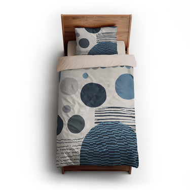 Charl Blue twin-xl - microfiber - Natural Backing