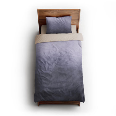 Kieran Watercolor Indigo Ombre twin-xl - microfiber - Natural Backing