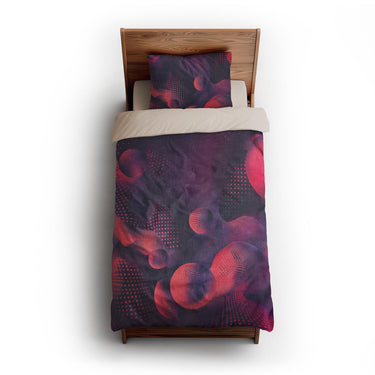 Bodolo Purple & Magenta twin-xl - microfiber - Natural Backing