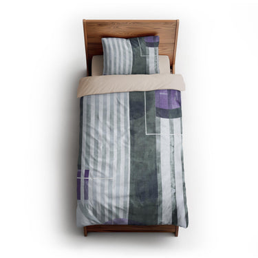 Gordian Purple twin-xl - microfiber - Natural Backing