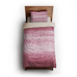 Jacinda Watercolor Pink Ombre twin-xl - microfiber - Natural Backing
