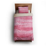 Ophelia Watercolor Pink Balayage twin-xl - microfiber - Natural Backing