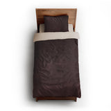 Keanu Watercolor Deep Red Ombré twin-xl - microfiber - Natural Backing