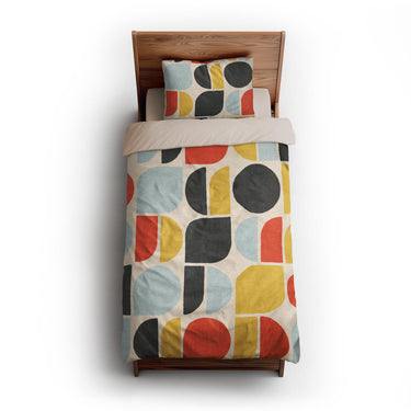 Otto Multicolor twin-xl - microfiber - Natural Backing