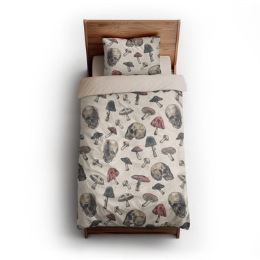 Death Caps twin-xl - microfiber - Natural Backing