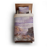 The Great Salt Lake of Utah by Thomas Moran twin-xl - microfiber - Natural Backing