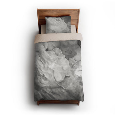 Zephyr Watercolor Inkwell twin-xl - microfiber - Natural Backing