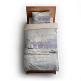 Coming of the Tide by Louis K Harlow twin-xl - microfiber - Natural Backing
