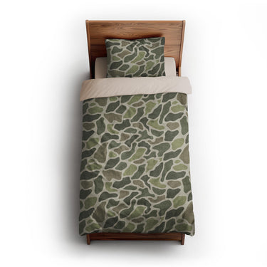 Duck Camo Green twin-xl - microfiber - Natural Backing