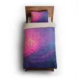 Siderays Blue & Pink twin-xl - microfiber - Natural Backing