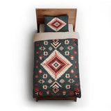 Solano Sage & Terracotta twin-xl - microfiber - Natural Backing