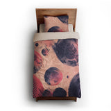 Spumante Pink & Purple twin-xl - microfiber - Natural Backing