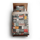 Ashton Multicolor twin-xl - microfiber - Natural Backing