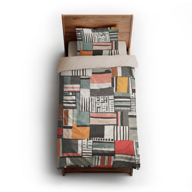 Ashton Multicolor twin-xl - microfiber - Natural Backing