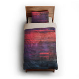 Astrid Plum twin-xl - microfiber - Natural Backing