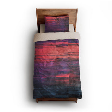 Astrid Plum twin-xl - microfiber - Natural Backing