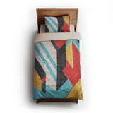 Loris Multicolor twin-xl - microfiber - Natural Backing