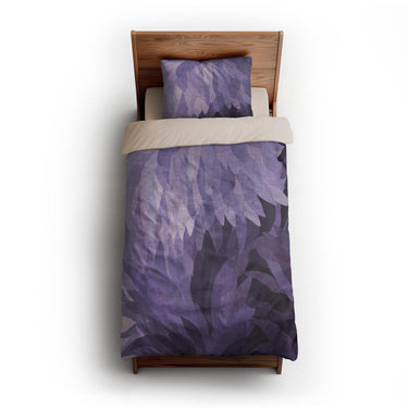 Dianthus Purple twin-xl - microfiber - Natural Backing