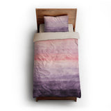 Ruidoso Pink & Purple twin-xl - microfiber - Natural Backing