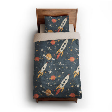 Cosmic Dreams twin-xl - microfiber - Natural Backing
