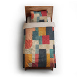 Finn Multicolor twin-xl - microfiber - Natural Backing