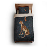 Night Cheetah twin-xl - microfiber - Natural Backing