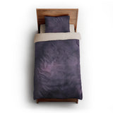 Andromeda Watercolor Purple & Blue twin-xl - microfiber - Natural Backing