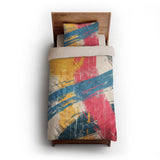 Mira Multicolor twin-xl - microfiber - Natural Backing