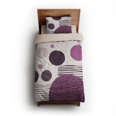 Charl Violet twin-xl - microfiber - Natural Backing