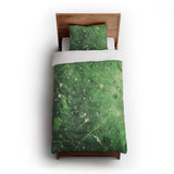 Sylvie Green twin-xl - cotton - White Backing