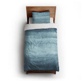 Jacinda Watercolor Blue Ombre twin-xl - cotton - White Backing