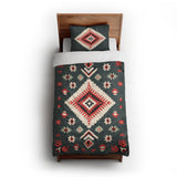 Solano Sage & Terracotta twin-xl - cotton - White Backing