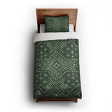 Durand Forest Green twin-xl - cotton - White Backing