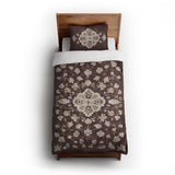 Fenwick Maroon & Gold twin-xl - cotton - White Backing