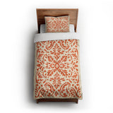 Floranna Ivory & Orange twin-xl - cotton - White Backing