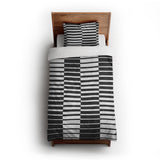Spectra Black & White twin-xl - cotton - White Backing