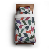 Twyla Checkered Multicolor twin-xl - cotton - White Backing