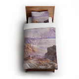 The Great Salt Lake of Utah by Thomas Moran twin-xl - cotton - White Backing