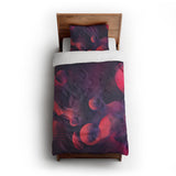 Bodolo Purple & Magenta twin-xl - cotton - White Backing
