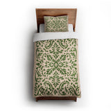 Floranna Ivory & Green twin-xl - cotton - White Backing
