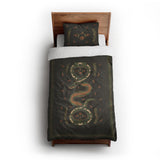 Snake in the Woods twin-xl - cotton - White Backing