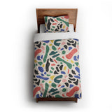 Aurelio Polychrome twin-xl - cotton - White Backing